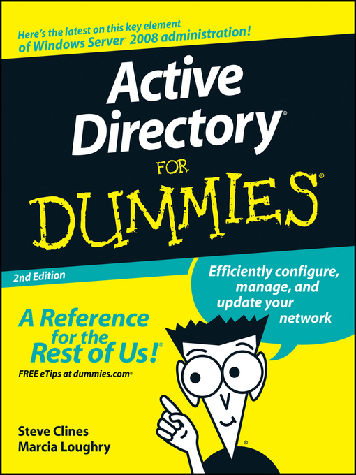 Title details for Active Directory® For Dummies® by Steve Clines - Available